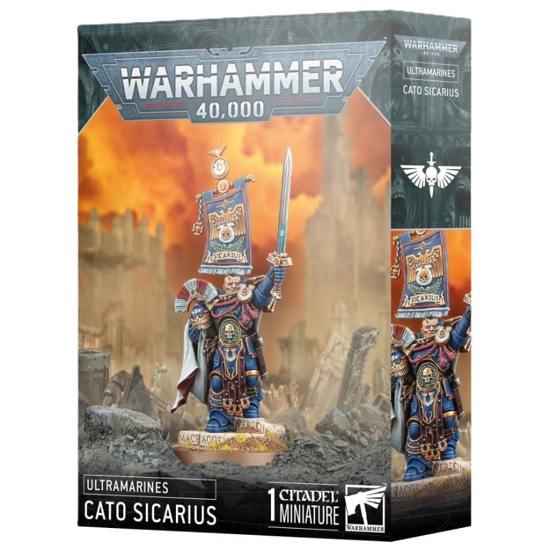 Games Workshop Miniatures Warhammer 40k - Ultramarines - Cato Sicarius (Preorder - 08/11/2025 Release)