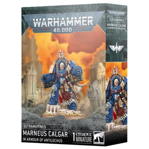 Games Workshop Miniatures Warhammer 40k - Ultramarines - Marneus Calgar in Armour of Antilochus (Preorder - 08/11/2025 Release)