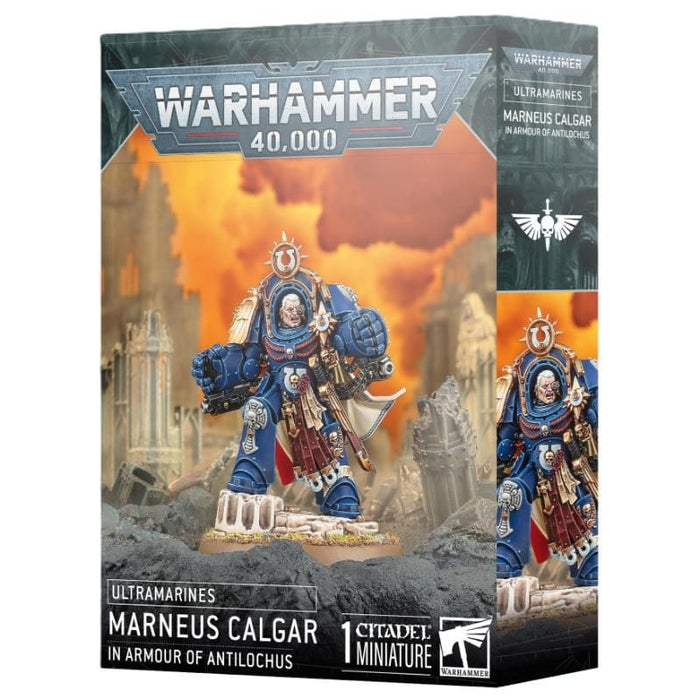 Warhammer 40k - Ultramarines - Marneus Calgar in Armour of Antilochus (Preorder - 08/11/2025 Release)