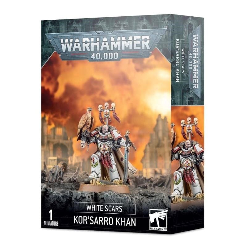 Games Workshop Miniatures Warhammer 40k - White Scars - Kor'Sorro Khan 2020