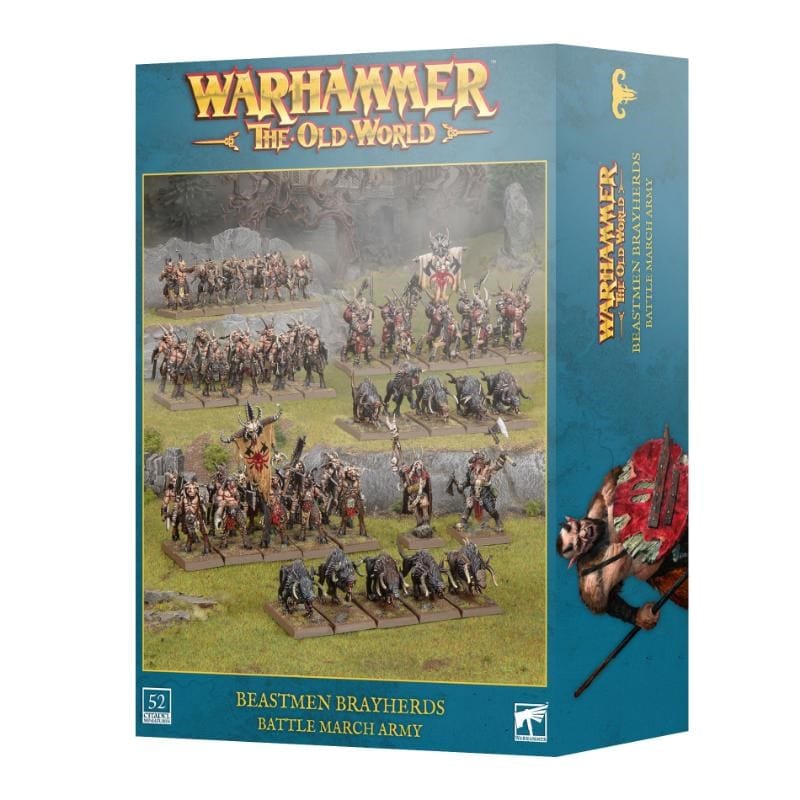 Games Workshop Miniatures Warhammer - The Old World - Beastmen Brayherds - Battle March Army (Preorder - 12/09/2026 Release)