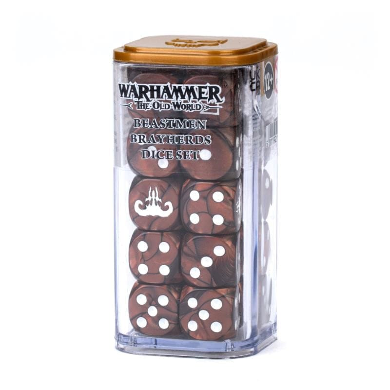 Games Workshop Miniatures Warhammer - The Old World - Beastmen Brayherds - Dice (Preorder - 14/06/2025 Release)
