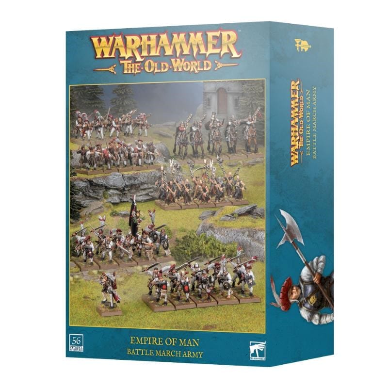 Games Workshop Miniatures Warhammer - The Old World - Empire of Man - Battle March Army (Preorder - 12/09/2026 Release)