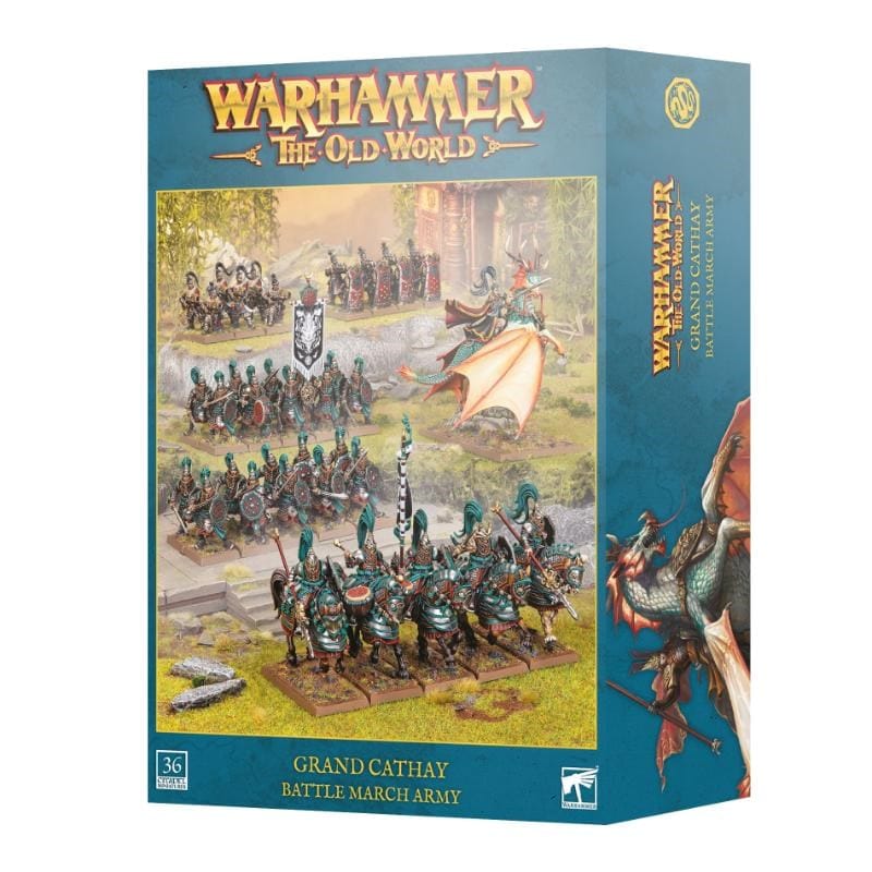 Games Workshop Miniatures Warhammer - The Old World - Grand Cathay - Battle March Army (Preorder - 22/08/2026 Release)