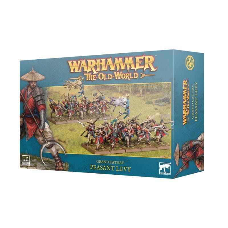 Games Workshop Miniatures Warhammer - The Old World - Grand Cathay - Peasant Levy (Preorder - 16/05/2026 Release)