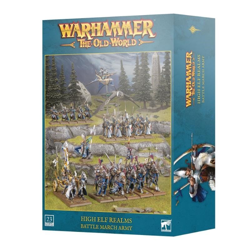 Games Workshop Miniatures Warhammer - The Old World - High Elf Realms - Battle March Army (Preorder - 12/09/2026 Release)