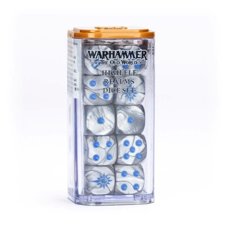 Games Workshop Miniatures Warhammer - The Old World - High Elf Realms - Dice (Preorder - 29/03/2025 Release)