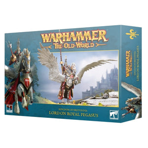 Games Workshop Miniatures Warhammer - The Old World - Kingdom Of Bretonnia - Lord On Royal Pegasus (04/05/2024 release)
