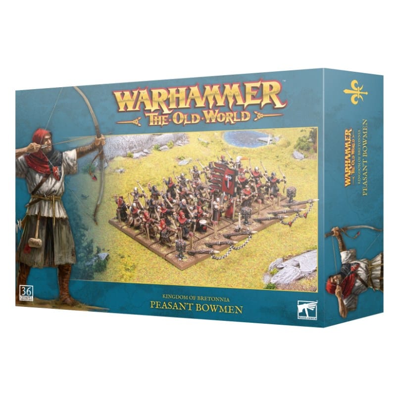 Games Workshop Miniatures Warhammer - The Old World - Kingdom Of Bretonnia - Peasant Bowmen (04/05/2024 release)