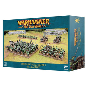 Games Workshop Miniatures Warhammer - The Old World - Orc & Goblin Tribes - Battalion (04/05/2024 release)