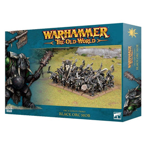 Games Workshop Miniatures Warhammer - The Old World - Orc & Goblin Tribes - Black Orc Mob (04/05/2024 release)