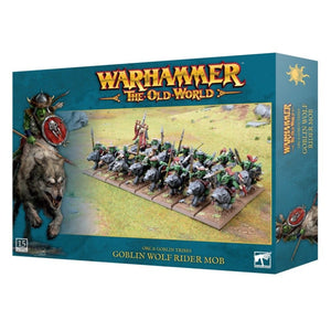 Games Workshop Miniatures Warhammer - The Old World - Orc & Goblin Tribes - Goblin Wolf Rider Mob (04/05/2024 release)
