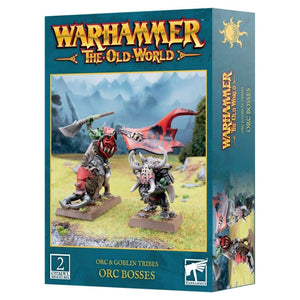 Games Workshop Miniatures Warhammer - The Old World - Orc & Goblin Tribes - Orc Bosses (04/05/2024 release)