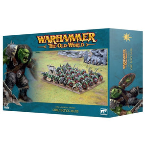 Games Workshop Miniatures Warhammer - The Old World - Orc & Goblin Tribes - Orc Boyz Mob (04/05/2024 release)