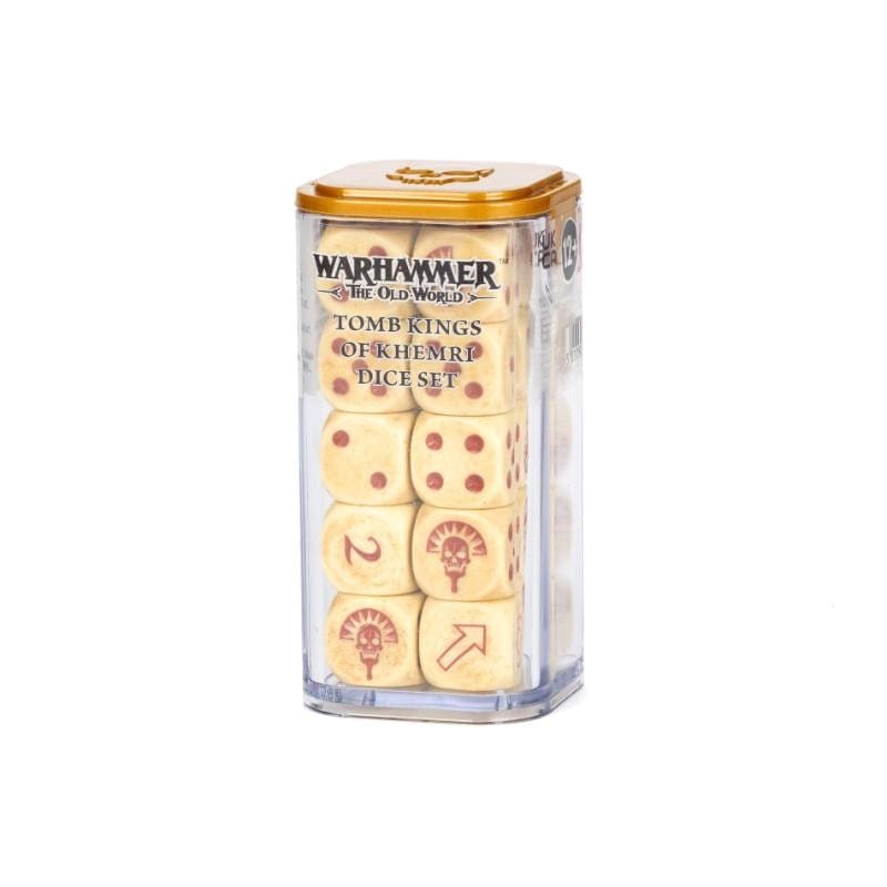 Games Workshop Miniatures Warhammer - The Old World - Tomb Kings Of Khemri - Dice (Preorder - 10/02/2024 release)