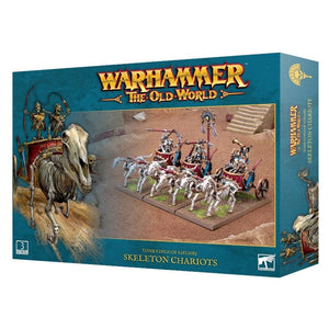 Games Workshop Miniatures Warhammer - The Old World - Tomb Kings Of Khemri - Skeleton Chariots (16/03/2024 release)