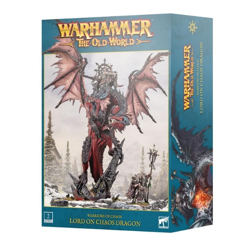 Games Workshop Miniatures Warhammer - The Old World - Warriors of Chaos - Lord on Chaos Dragon (Preorder - 12/09/2026 Release)