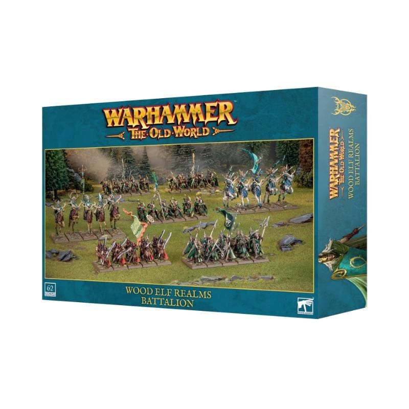 Games Workshop Miniatures Warhammer - The Old World - Wood Elf Realms - Battalion (Preorder - 31/05/2025 Release)