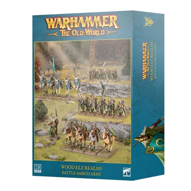 Games Workshop Miniatures Warhammer - The Old World - Wood Elf Realms - Battle March Army (Preorder - 12/09/2026 Release)