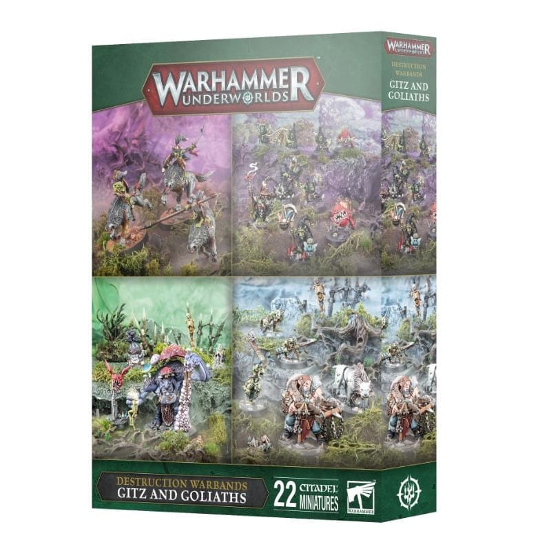 Games Workshop Miniatures Warhammer Underworlds - Gitz and Goliaths (Preorder - 18/10/2025 Release)