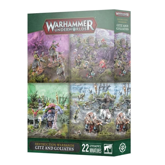 Warhammer Underworlds - Gitz and Goliaths (Preorder - 18/10/2025 Release)