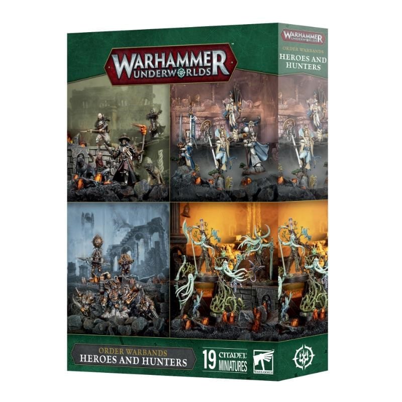 Games Workshop Miniatures Warhammer Underworlds - Order Warbands - Heroes And Hunters (Preorder - 07/12/2024 Release)