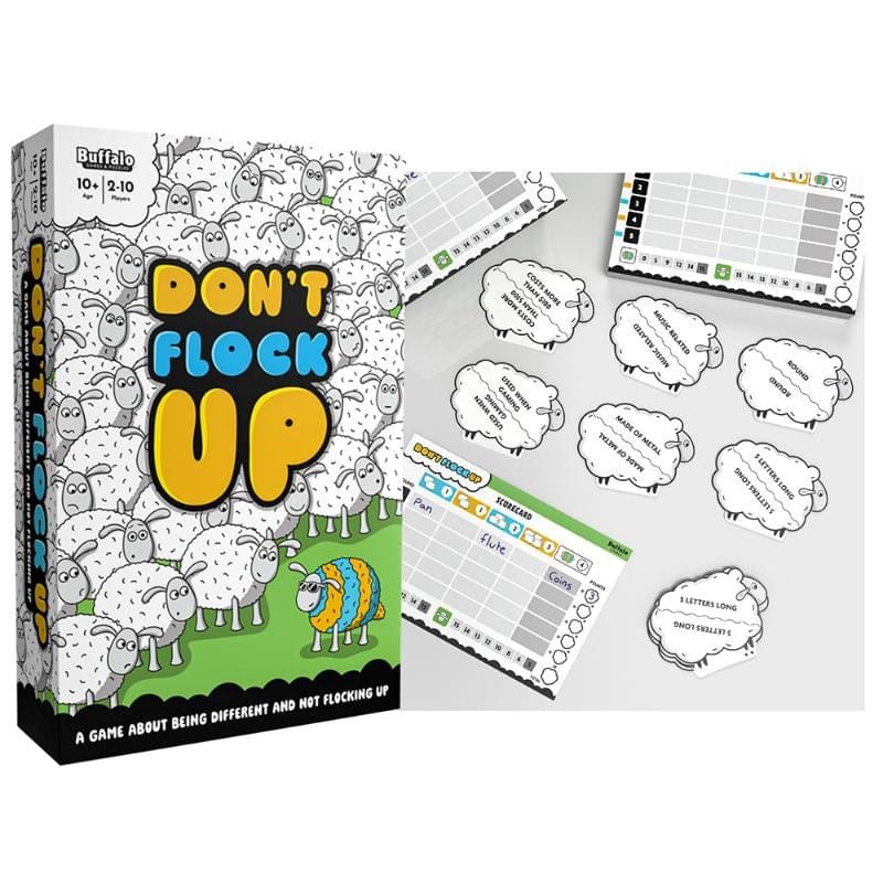 Gamewright Board & Card Games Don't Flock Up