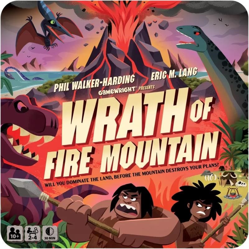 Gamewright Board & Card Games Wrath of Fire Mountain