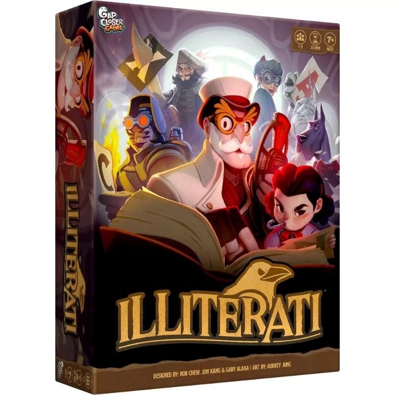 Gap Closer Games Board & Card Games Illiterati