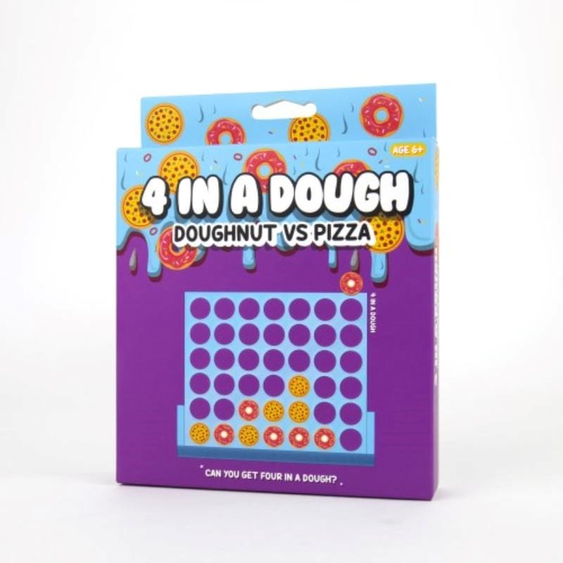 Gift Republic Board & Card Games Four in a Dough (like Connect 4)