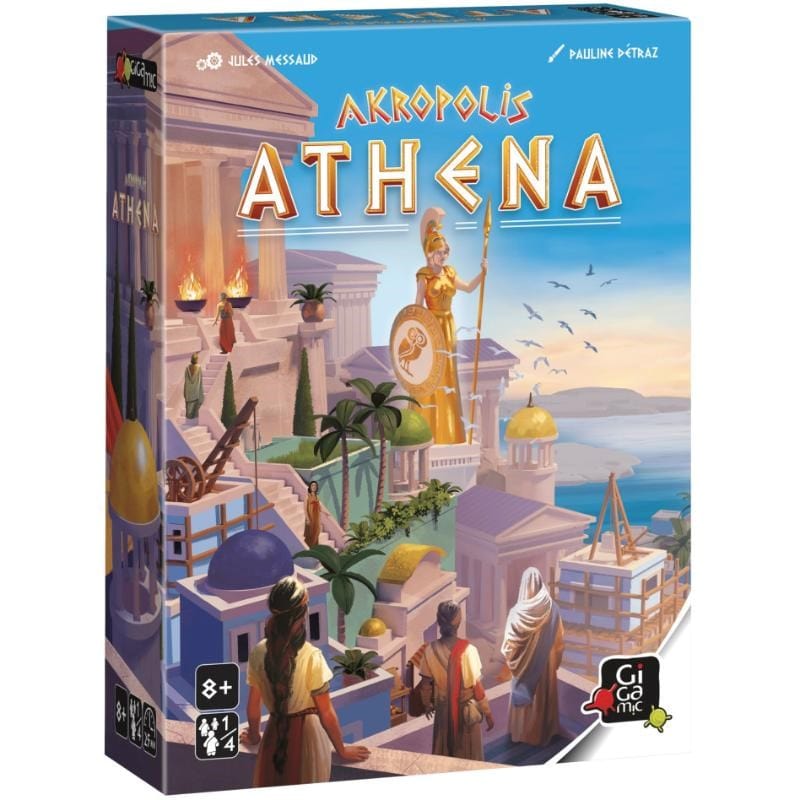 Gigamic Board & Card Games Akropolis - Athena Expansion (June 2025 Release)
