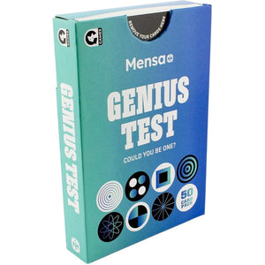 Ginger Fox Board & Card Games Mensa - Genius Test - Card Game
