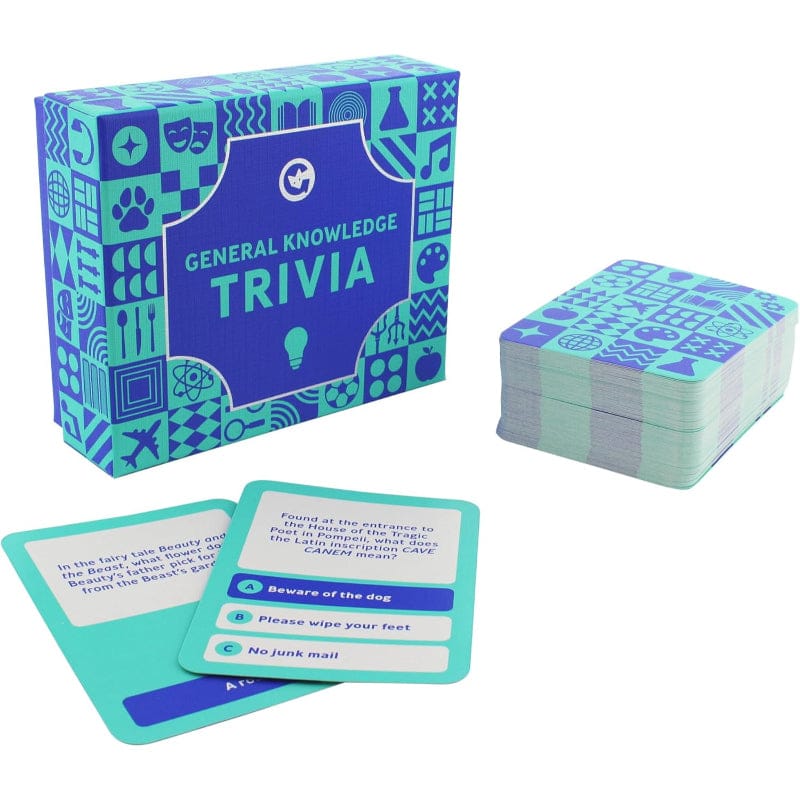 Ginger Fox Board & Card Games Trivia - General Knowledge - Card Game