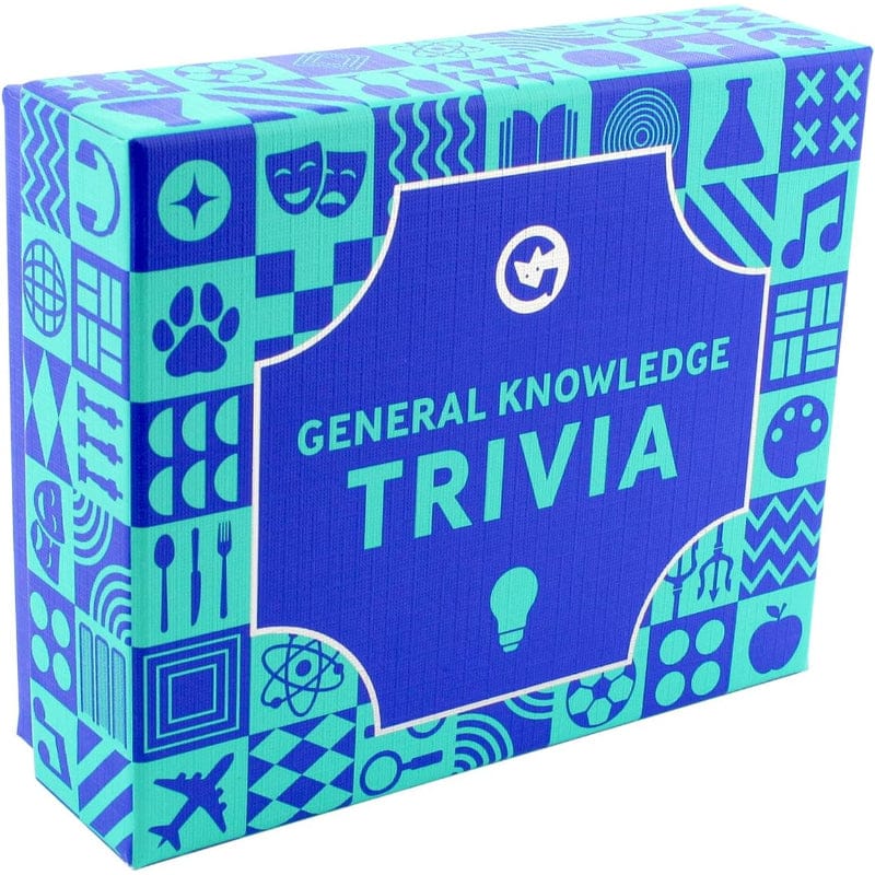 Ginger Fox Board & Card Games Trivia - General Knowledge - Card Game