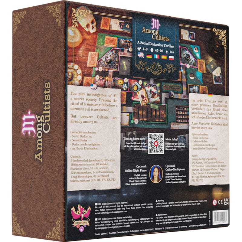 Godot Games Board & Card Games Among Cultists - Board Game