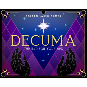 Golden Lasso Games Roleplaying Games Decuma - the R&D for your RPG