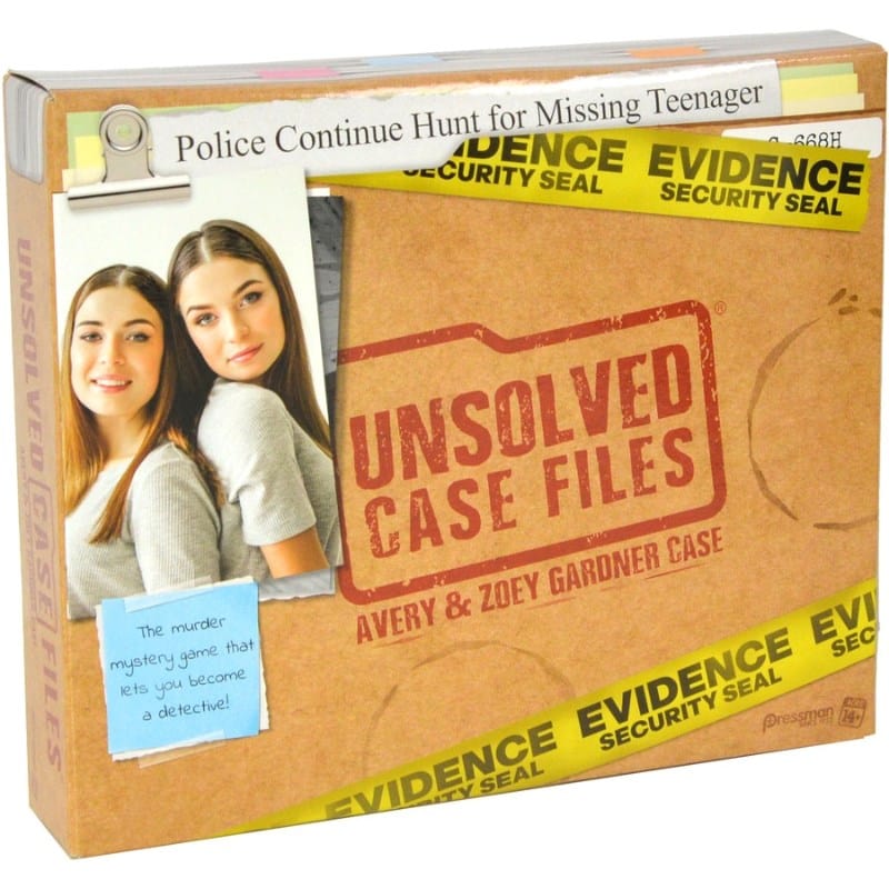 Goliath Board & Card Games Unsolved Case Files - Avery & Zoe Gardiner
