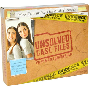 Goliath Board & Card Games Unsolved Case Files - Avery & Zoe Gardiner