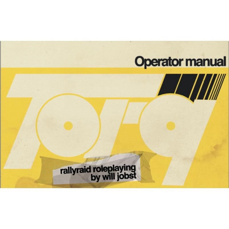 Good Luck Press Roleplaying Games TORQ - Operator Manual RPG