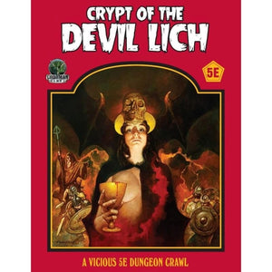 Goodman Games Roleplaying Games Crypt of the Devil Lich - 5e Edition