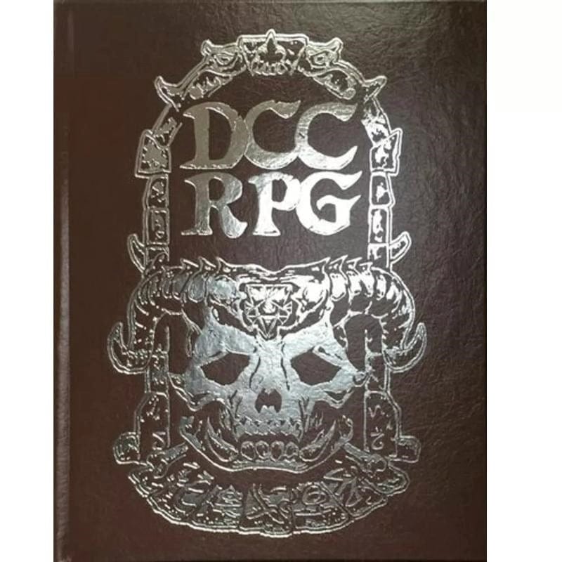 Goodman Games Roleplaying Games Dungeon Crawl Classics - Core Rulebook - Demon Skull Monster Hide Edition