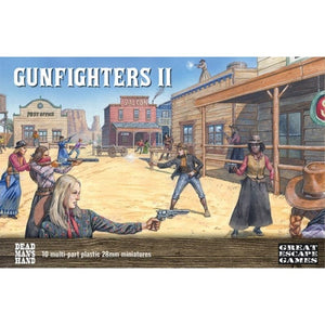 Great Escape Games Miniatures Dead Mans Hand - Gunfighters II - The Ladies (Plastic)