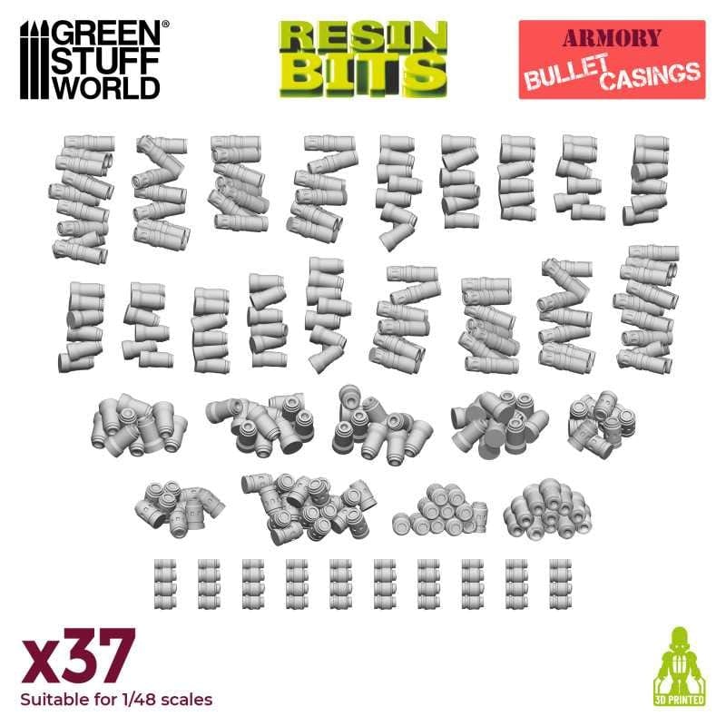 Greenstuff World Hobby GSW - 3D Printed - Bullet Casings Set
