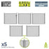 Greenstuff World Hobby GSW - 3D Printed - Chain Link Fences 50mm