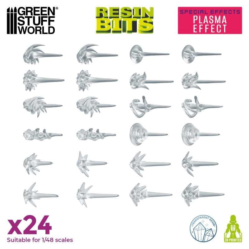 Greenstuff World Hobby GSW - 3D Printed - Plasma Effect Set