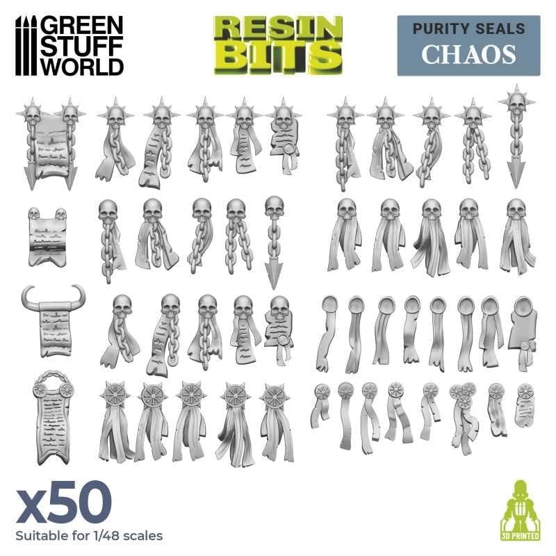 Greenstuff World Hobby GSW - 3D Printed - Purity Seal - Chaos