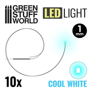 Greenstuff World Hobby GSW - Cool White Led Lights - 1mm