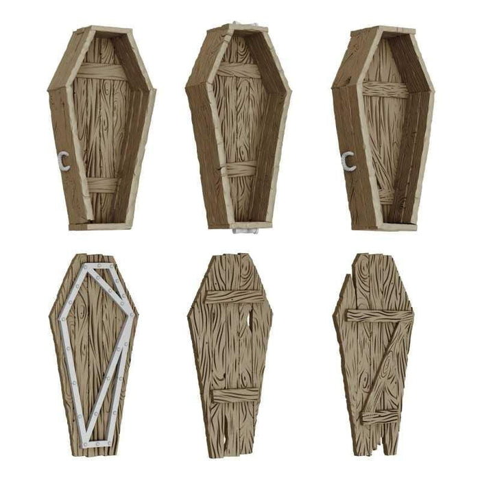 GSW - Dungeon Wooden Coffins