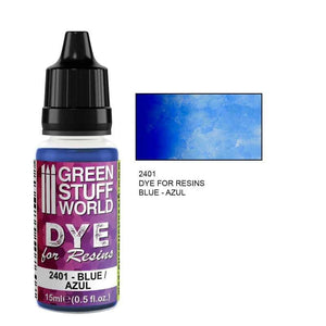 Greenstuff World Hobby GSW - Dye for Resins - Blue 15ml