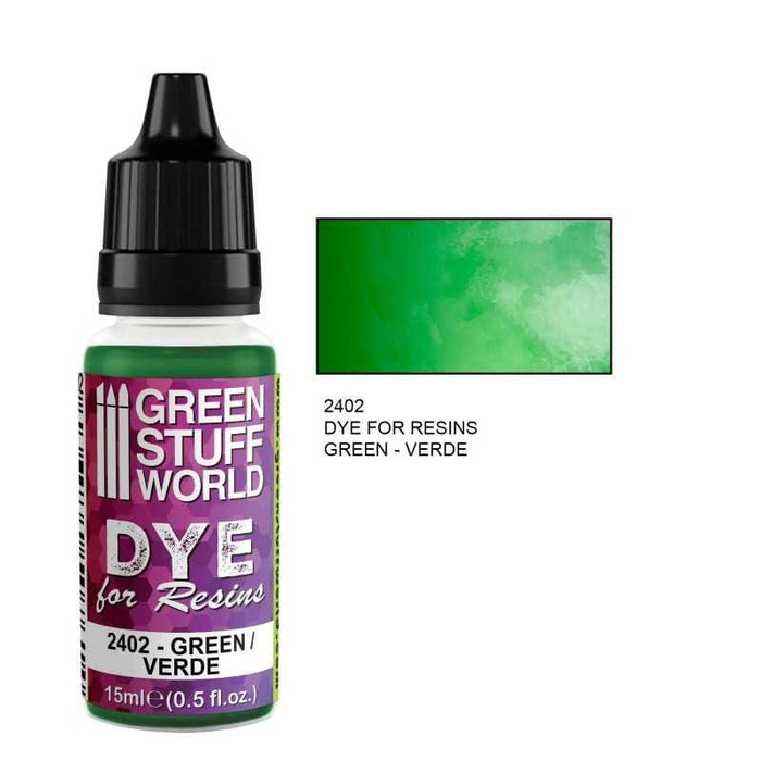 GSW - Dye for Resins - Green 15ml